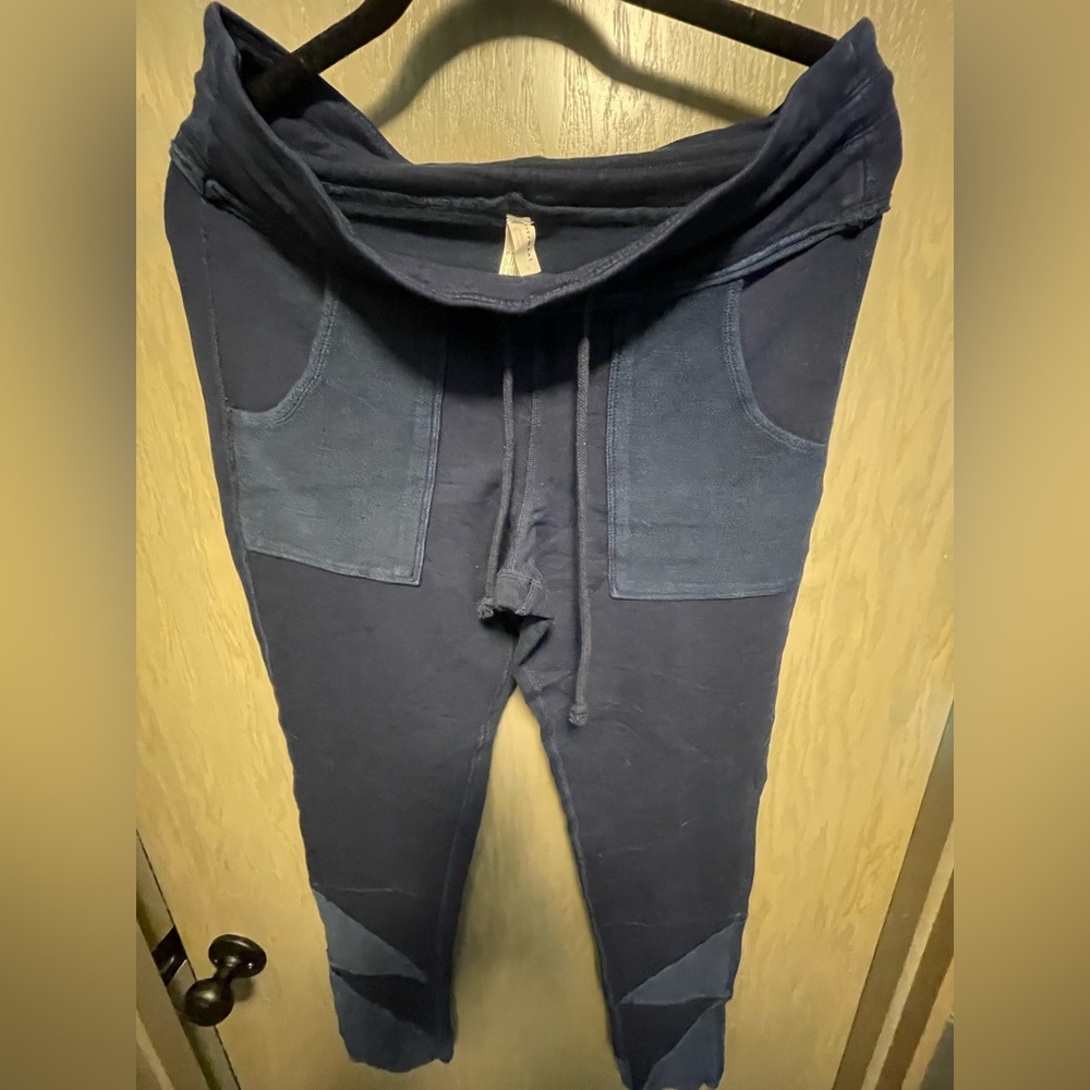 Free People Navy Blue Jogger - Picture 3 of 4
